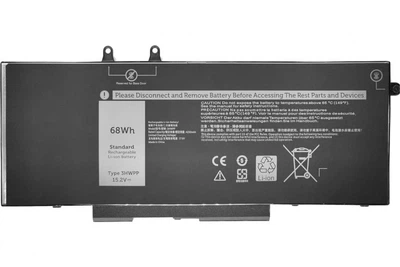 Батарея 3HWPP для ноутбука DELL Latitude 14 5410 5411 Latitude 15 5510 5511 (15.2V 68 Wh) Replacement