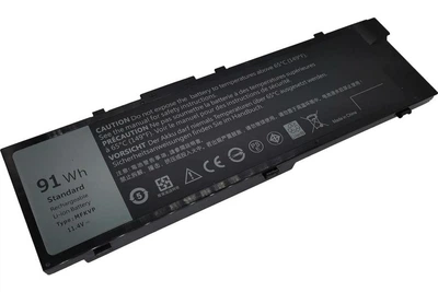 Батарея MFKVP для ноутбука DELL Precision 7510 7520 7710 (11.4V 91 Wh) Replacement
