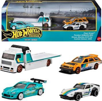 Zestaw Hot Wheels Premium Wielopak pojazdów Real Riders (0194735185337)