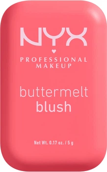 Крем-пудровые румяна для лица NYX Professional Makeup Buttermelt 04 U Know Butta 5 г (800897257606)