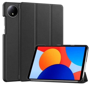 Чохол Smart Case на Xiaomi Redmi Pad SE (8.7") 2024 / чохол для планшета з функцією підставки / (чорний)