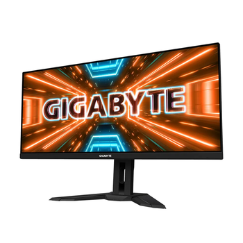 Монитор игровой ЖК 34" Gigabyte M34WQ IPS/3440 x 1440/Display Port/2хHDMI/USB Черный