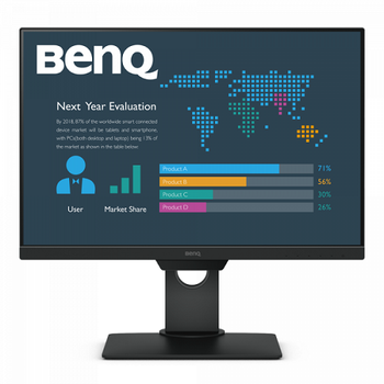 Монитор 25" BenQ BL2581T 9H.LHNLB.QBE 16:10 IPS D-Sub HDMI DVI-D DP USB 3.0 hub Pivot колонки черный