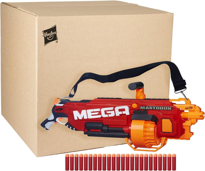 Бластер NERF N-Strike Mega Mastodon Blaster Нерф Мега Мастодон Моторизований Hasbro