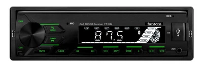 Магнитола Fantom FP-024 Black/Green