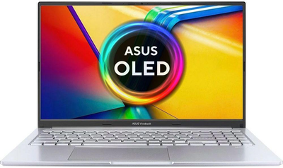 Ноутбук ASUS VivoBook 15 OLED M1505YA / Ліцензійна Windows 11 Pro / AMD Ryzen 5 7430U 6C/12T / RAM 24 ГБ / SSD 2 ТБ / Підсвітка клавіатури / Зарядка через Type-C / OLED 100% DCI-P3 color