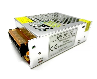 Блок питания Compact LED Technologies PSС12VDC-8A-100W 90–264 V AC > 12 V DC 8,3 A 100 Вт корпус металл вес 0,85 кг