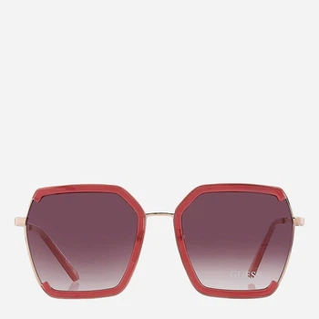 Солнцезащитные очки женские Guess 166185529 Бордовые (1159811640)