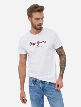 Футболка бавовняна чоловіча Pepe Jeans London 684216364 L Біла (1159812336)