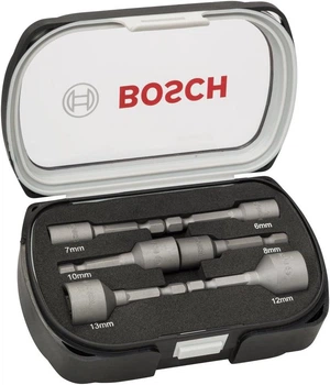 Набор ударных магнитных головок Bosch с шестигранным хвостовиком 1/4", 6 шт (2608551079)