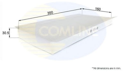Фильтр салона Comline (аналог WP6936/LA78) Ford (EKF113)