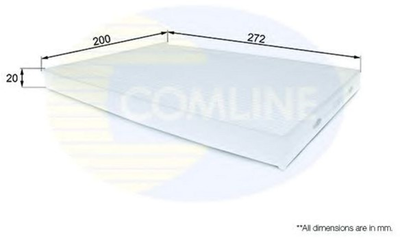 Фильтр салона Comline (аналог WP9370/LA408) Suzuki (EKF190)