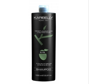 Увлажняющий шампунь для волос Karibelly с маслом оливы 1000 мл