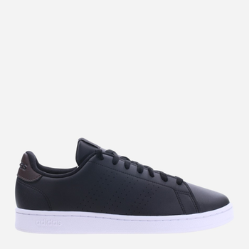 Tenisówki męskie z eko skóry adidas Advantage ID9630 40.5 Czarny/Biały (4066755704552)