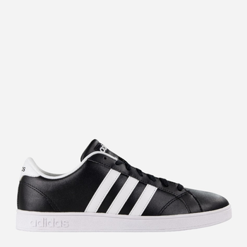 Tenisówki męskie skórzane adidas Baseline AW4617 40.5 Czarny/Biały (4056565971855)