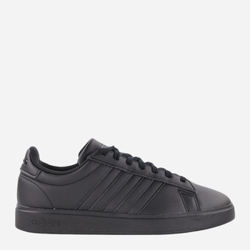 Tenisówki męskie z eko skóry adidas Grand Court 2.0 GW9198 46 Czarne (4065426008050)