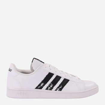 Tenisówki męskie z eko skóry adidas Grand Court Beyond GX5757 40.5 Białe (4065418173438)