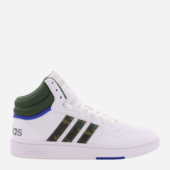 Sneakersy męskie za kostkę adidas Hoops 3.0 Mid GY4747 44.5 Białe (4065426219760)