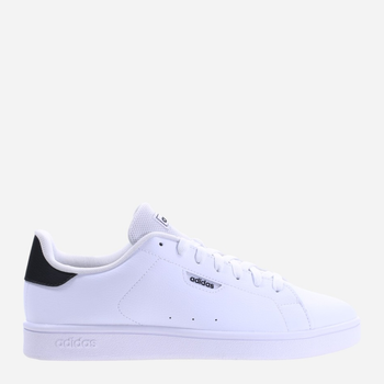 Tenisówki męskie z eko skóry adidas Urban Court IE0927 45.5 Biały/Czarny (4067886748729)