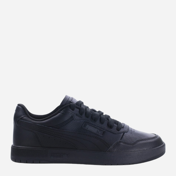 Tenisówki męskie skórzane Puma Court Ultra 389368-01 42 Czarne (4065452457945)