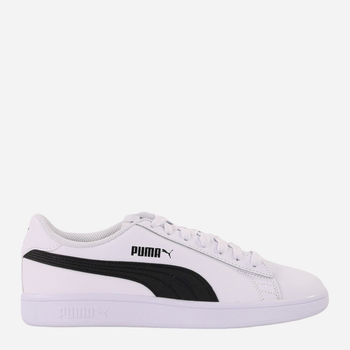 Чоловічі кеди низькі Puma Smash v2 L 365215-01 40.5 Білий/Чорний (4059505054861)