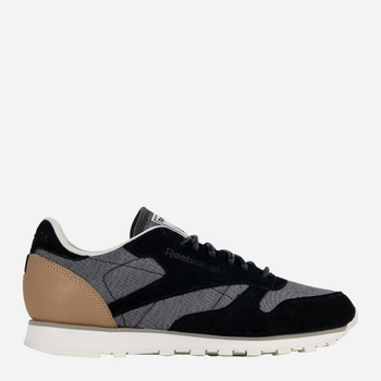 Buty sportowe męskie do kostki Reebok CL Leather Fleck AQ9723 44.5 Szare (4057282074287)