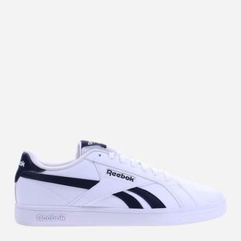 Tenisówki męskie z eko skóry Reebok Court Retro 100074396 39 Biały/Ciemnoniebieski (1200143042809)