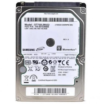 Жорсткий диск 750 ГБ Samsung (2.5", 5400 об/хв, 8 МБ, SATAII, ST750LM022) Б/В