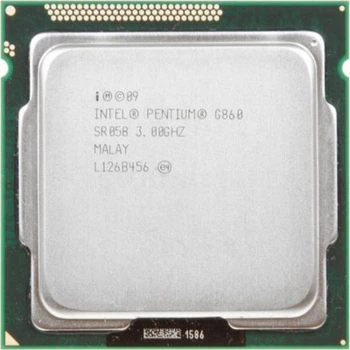 Процессор s1155 Intel Pentium Dual-Core G860, 3-3 МГц, 2-2 core, Intel HD Graphics, 65W Б/У