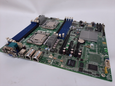 Материнская плата Tyan S7002 (2 x Xeon E5506 s1366, 8xDDR3, PCIe x16, NO AUDIO, ATX) Б/У