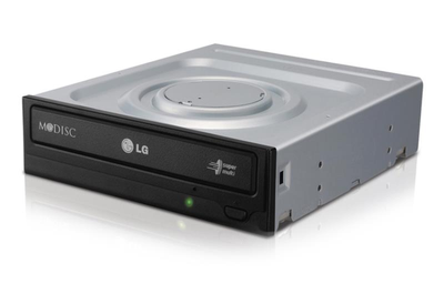Оптичний привід LG (SATA, GH24NSD0, DVD-RW, Black) Б/В
