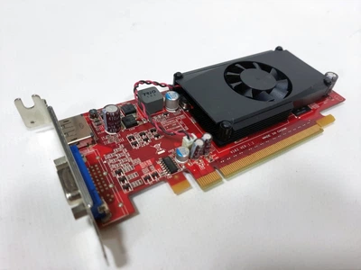 Видеокарта Lenovo Geforce 310, 512 МБ, GDDR3, 64 бит, VGA, DP, низкопрофильная Б/У