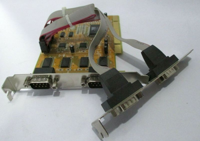 Контроллер Titan UPCI-400L, 4 канала COM (RS232) PCI Б/У