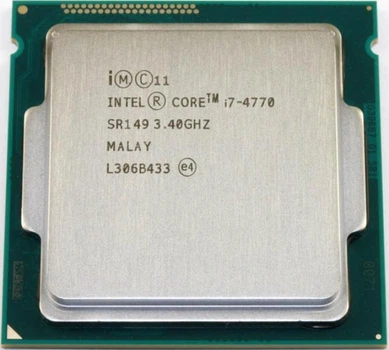 Процессор s1150 Intel Core i7-4770, 3,4-3,9 МГц, 4-8 core, Intel HD Graphics 4600, 84W Б/У