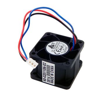 Вентилятор для корпуса Delta FFB0412VHN, 40х40х28мм (12v 0.24a 3pin) Б/У