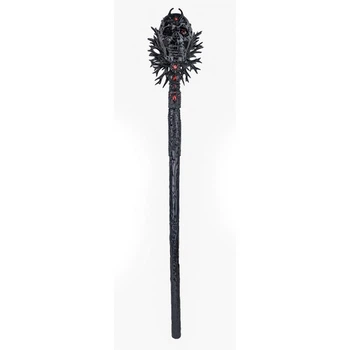 Тростина Череп Чаклунки SETA Decor 24-514BLK-RD