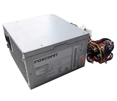 Блок питания 400 Вт Foxconn, 24+4 pin, питание видеокарты - Нет, 120 мм, ATX, FX-400 Б/У