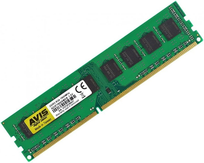 Оперативная память 8 ГБ, DDR3, для ПК, Avis (1600 МГц, 1.5 В, CL11, AD3F1600AM3/8) Б/У