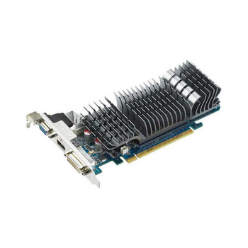 Видеокарта ASUS GeForce 210 (512 МБ, GDDR3, 64 бит, 589/790 МГц, VGA, DVI, HDMI, EN210 SILENT/DI/Б/У