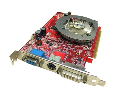 Видеокарта MSI Radeon X1300 (256 МБ, GDDR2, 64 бит, 400/450 МГц, VGA, DVI, 5188-4289 Б/У