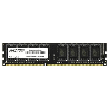 Модуль памяти AMD R334G1339U1S-UO DDR3/4Gb/1333MHz для ПК Black