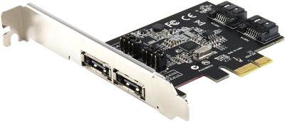 Контроллер STLab A-480 для 2х eSATA, 2хSATA (A-480) Б/У