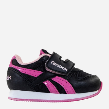 Дитячі кросівки для дівчинки Reebok Royal Cljog V52825 17 Чорні )4051042531140)