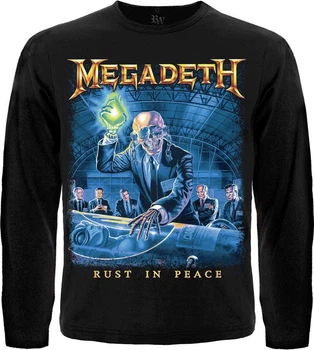 Футболка з довгим рукавом Megadeth "Rust In Peace", Розмір S