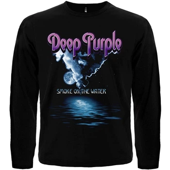 Футболка з довгим рукавом Deep Purple "Smoke on the Water" (color), Розмір XL