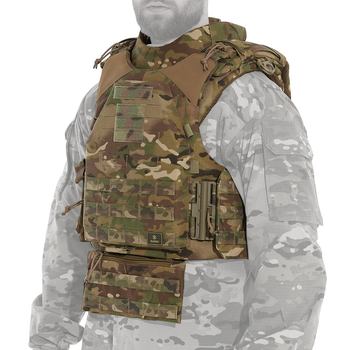 Модульний бронежилет Plastoon XM kit 3, multicam 4/1 клас ДСТУ L