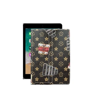Чохол з екошкіри для планшету Apple iPad 9 10,2 2021 Луі-Вітон-коричневий
