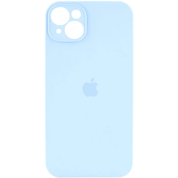 Чохол Fiji Silicone Case Full Camera для Apple iPhone 13 бампер накладка із захистом камери Sky Blue