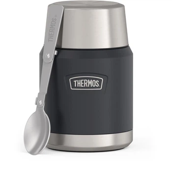 Термос для Їжі з ложкою 470мл, граніт Thermos Icon 173080