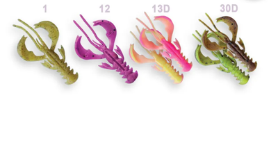 Силиконовая приманка Crazy Fish Nimble 2" 50-50-M109-6-F (плавающий),50-50-M109-6-F